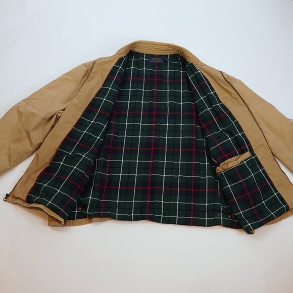 Polo Ralph Lauren Harrington Bi-Swing Jacket Vintage Khaki - Size XXL - Picture 5 of 7